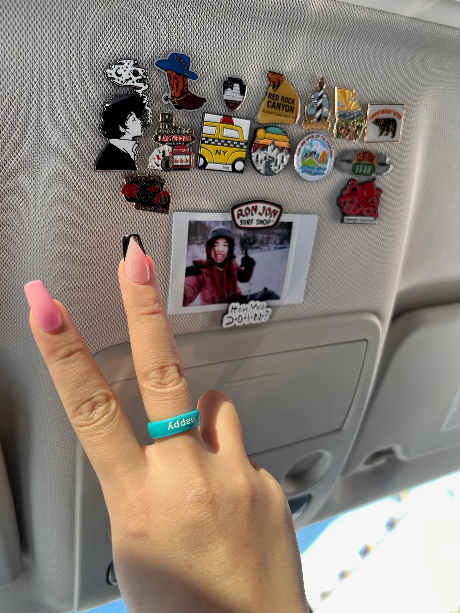 Flip Reversible happy / not happy Ring - Image 6