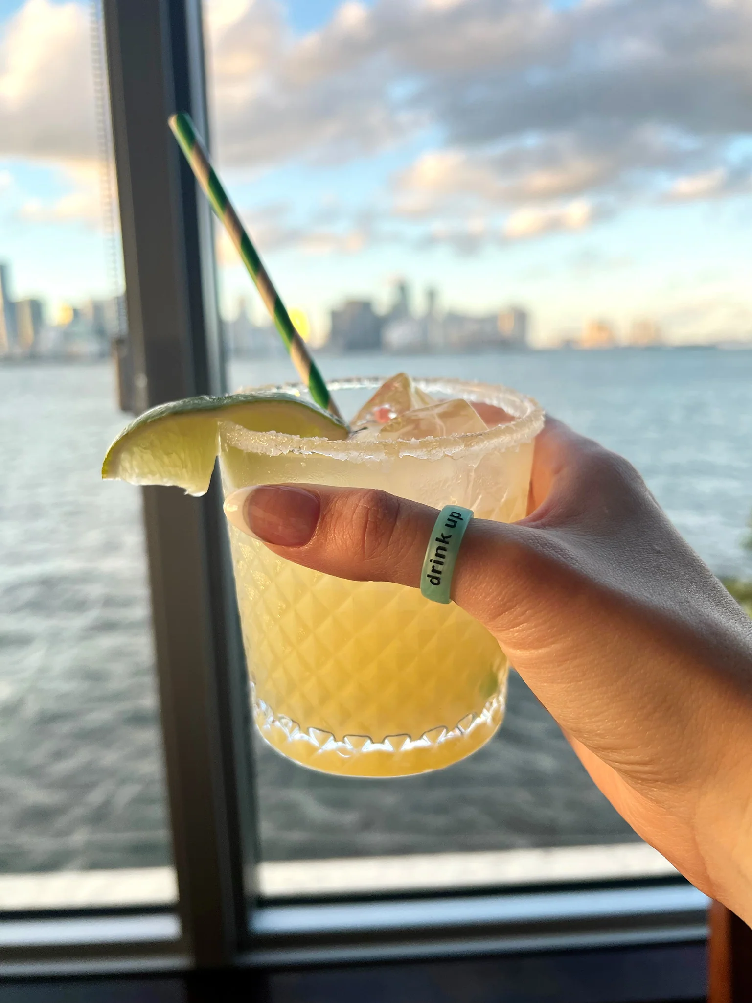 Flip Reversible drink up / hungover turquoise Rings - Image 19