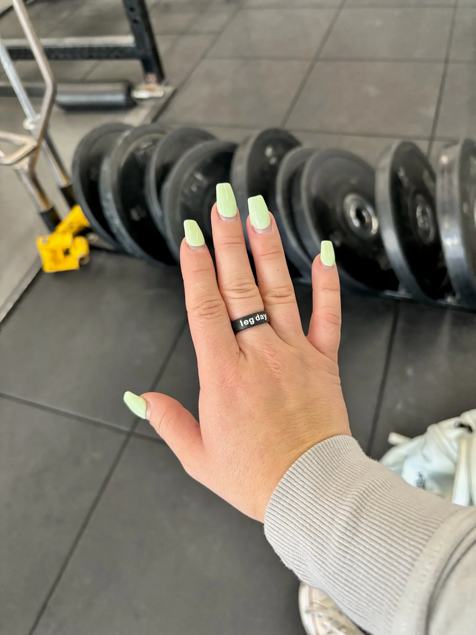 Flip Reversible leg day / couch day ring - Image 3