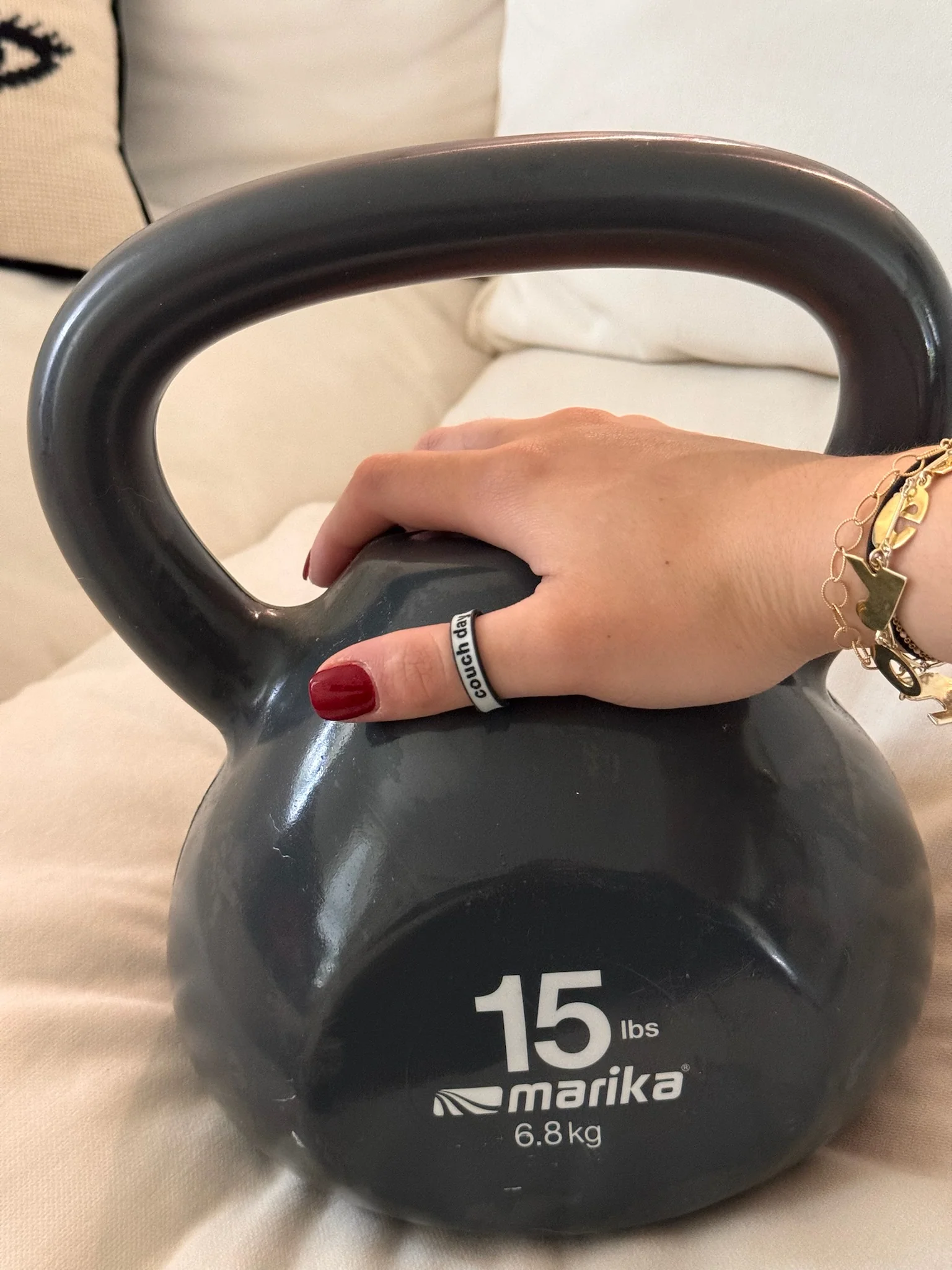 Flip Reversible leg day / couch day ring - Image 8