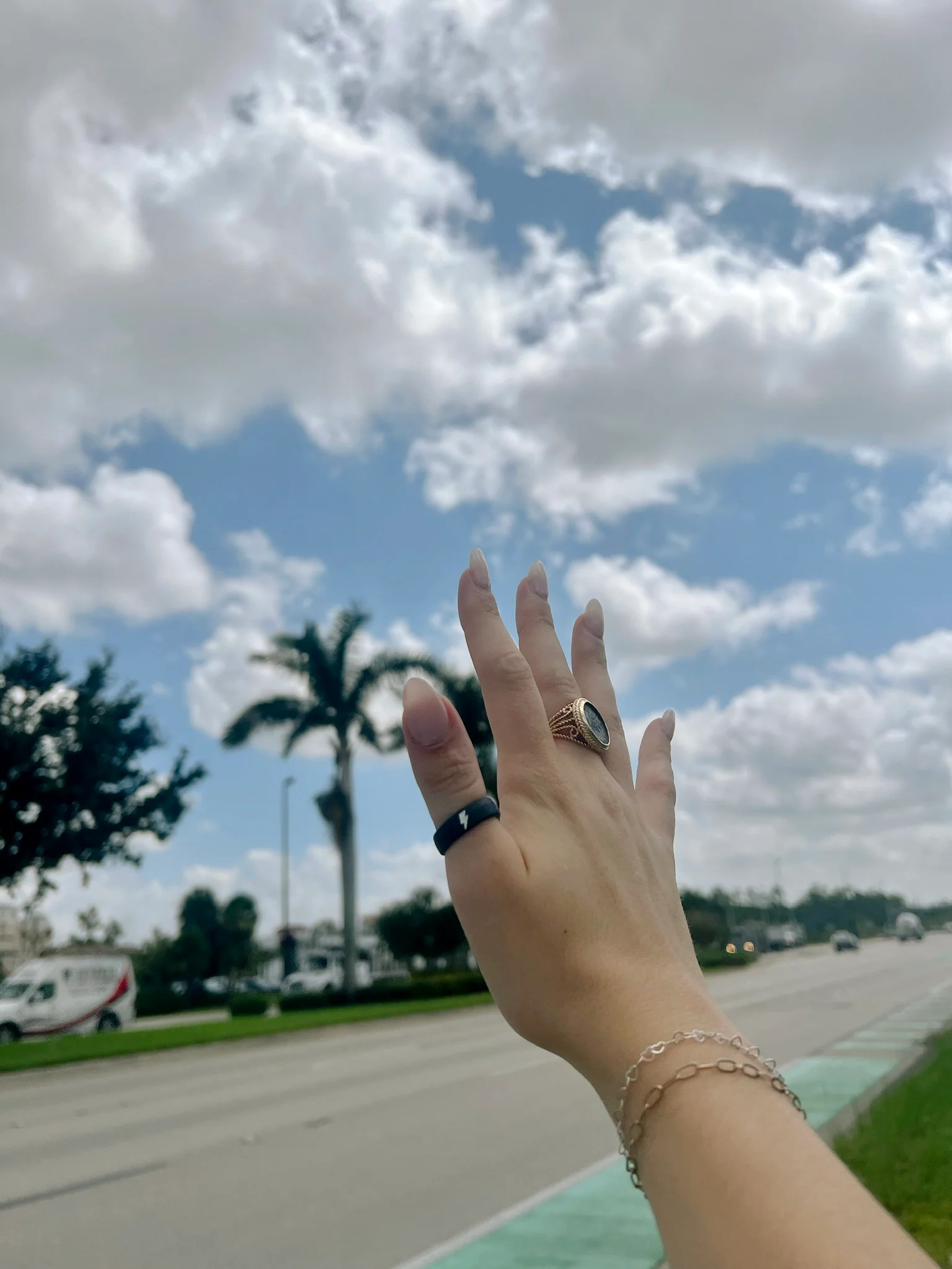 Flip Reversible lightning bolt / cloud ring - Image 42