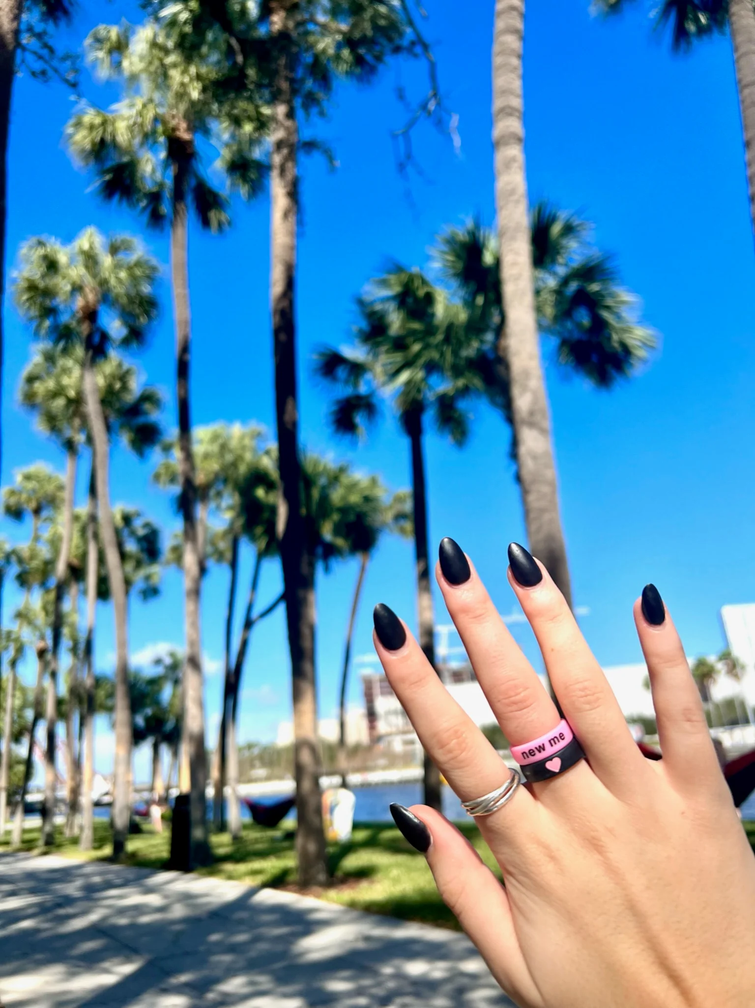 Flip Reversible Pink heart / Always ring - Image 12