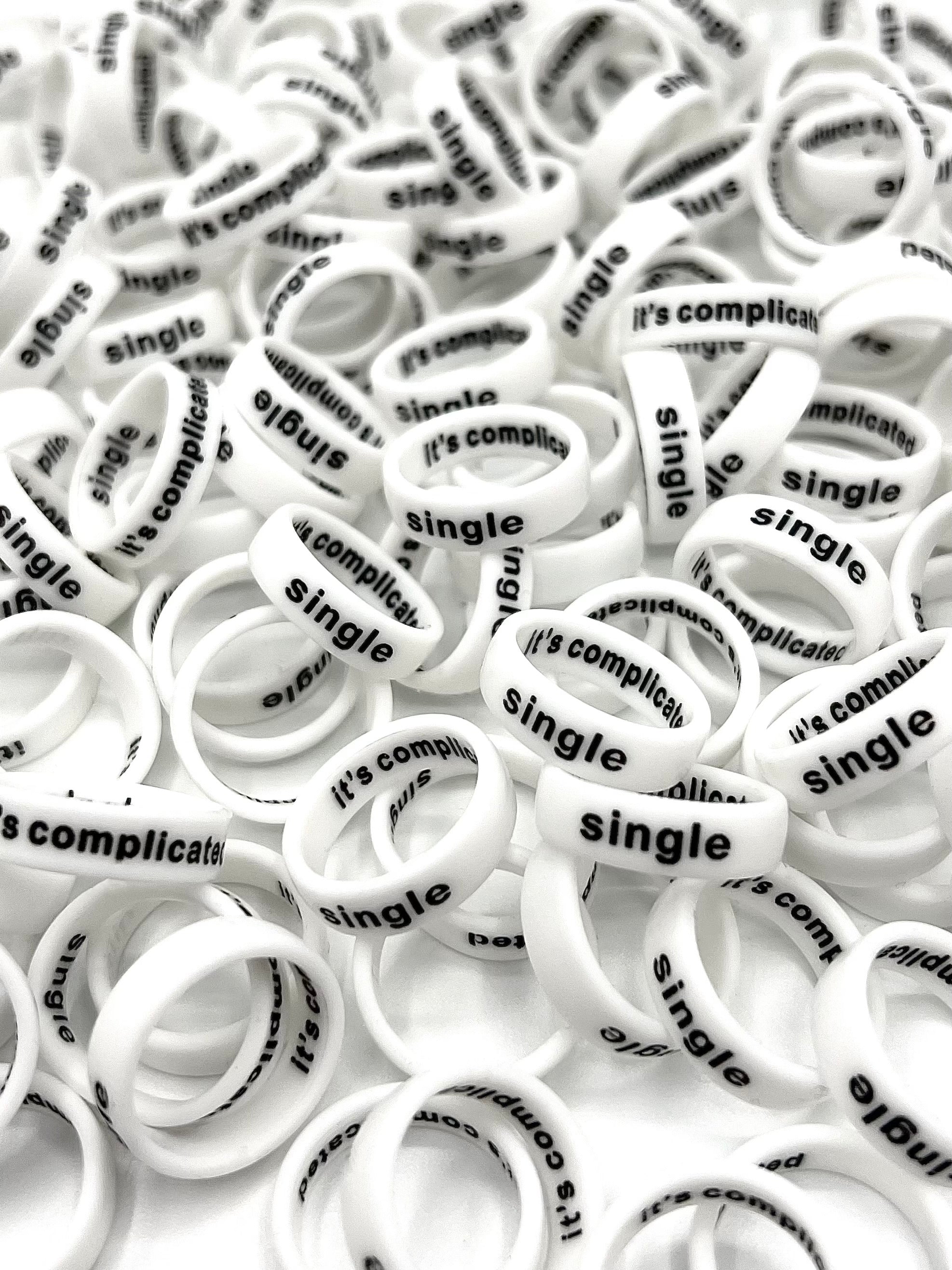 Flip Reversible single / it's complicated Ring - Image 3