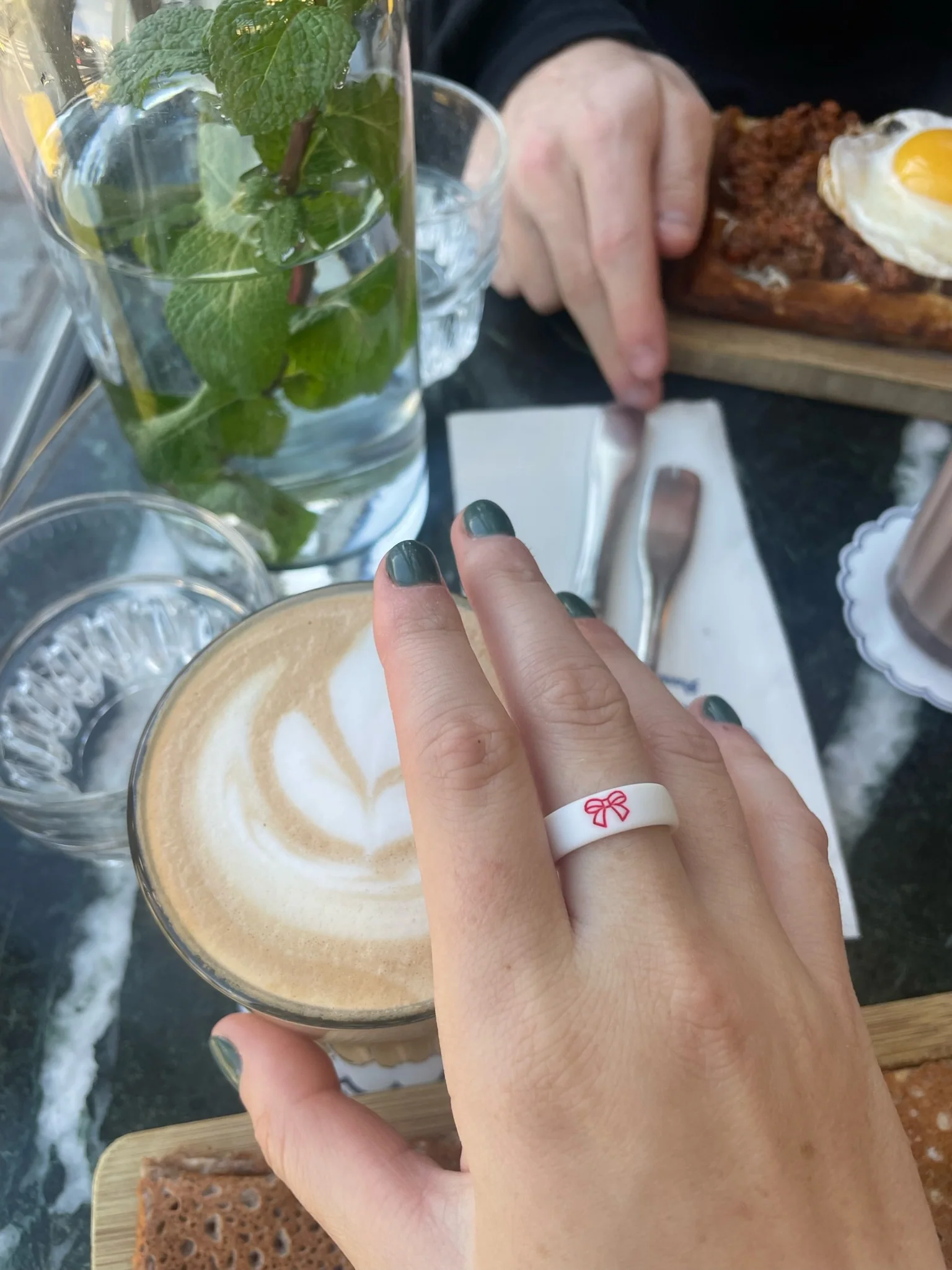 Flip Reversible Bow / FA LA LA ring - Image 24