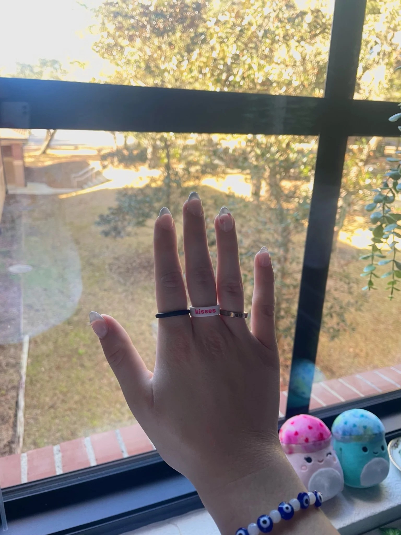 Flip Reversible Heart / Kisses Ring - Image 17